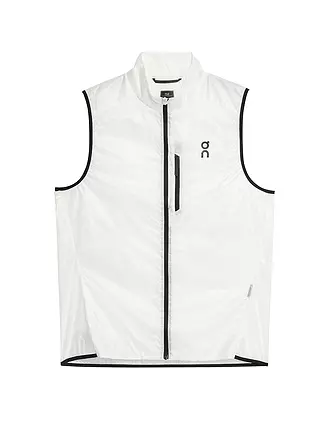 ON | Veste de course pour homme Weather Vest | weiss